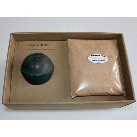 Poudre De Cade Pas Cher Lampe Orion Poudre De Cade A Bruler Noir Achat Vente