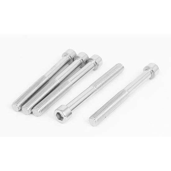 30 Vis M3x35mm En Inox, Tête Creuse Hexagonale - Pas De 0.5mm - Marque Uxcell