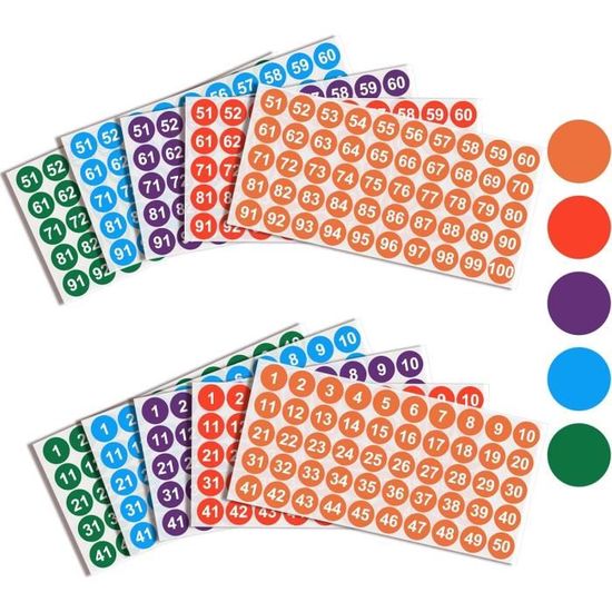 Cobee Lot De 100 Autocollants Chat Mignon – Imperméables, Repositionnables, Pour Ordinateur, Bagage, Skate, Vélo, Téléphone