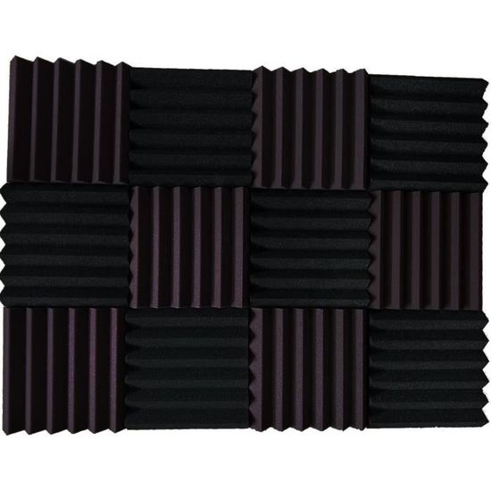 Lot De 15 Panneaux D'Isolation Acoustique Voiture - 40x25 Cm - Aluminium/Butyle Autocollant - Anti-Bruit Et Chaleur