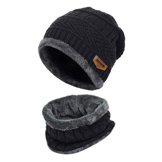 Bluetooth 5.0 Bonnet Chapeau Hiver Course Musique Tricot Chapeau Avec  Foulard Cadeaux Pour Hommes Femmes