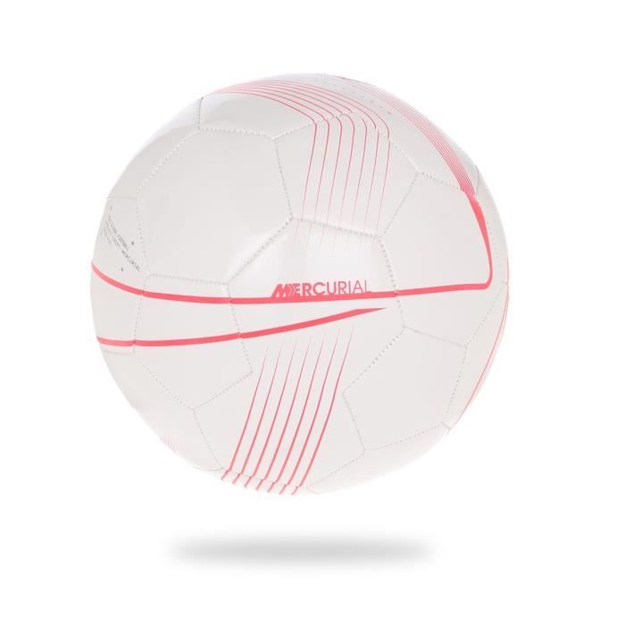 NIKE Ballon de football MERCURIAL FADE - Blanc/Rouge/Violet