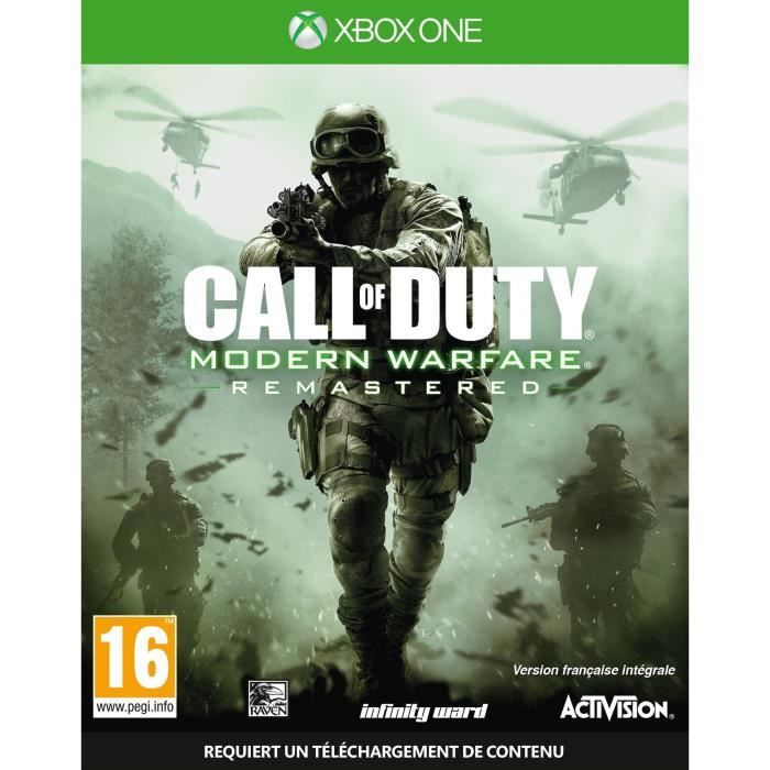 Call of Duty Modern Warfare Remastered Jeu Xbox One