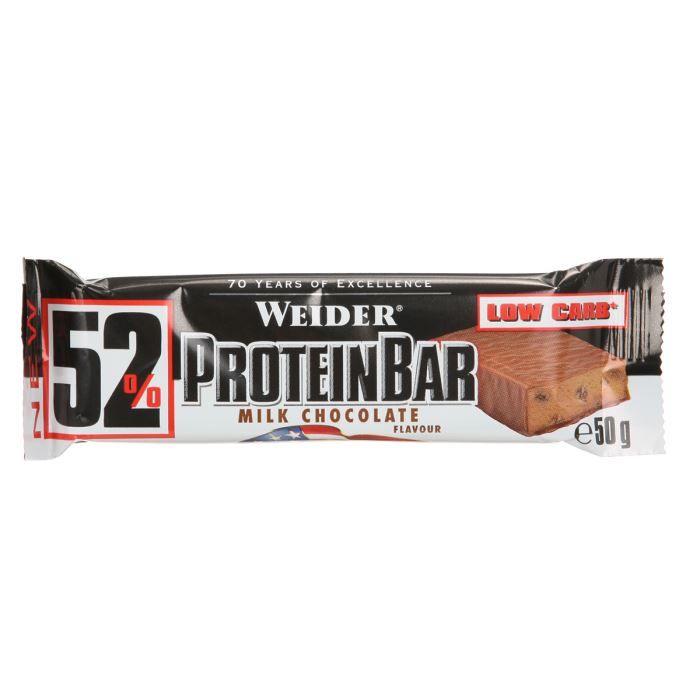 WEIDER Barre protéinée 52% Chocolat NTT