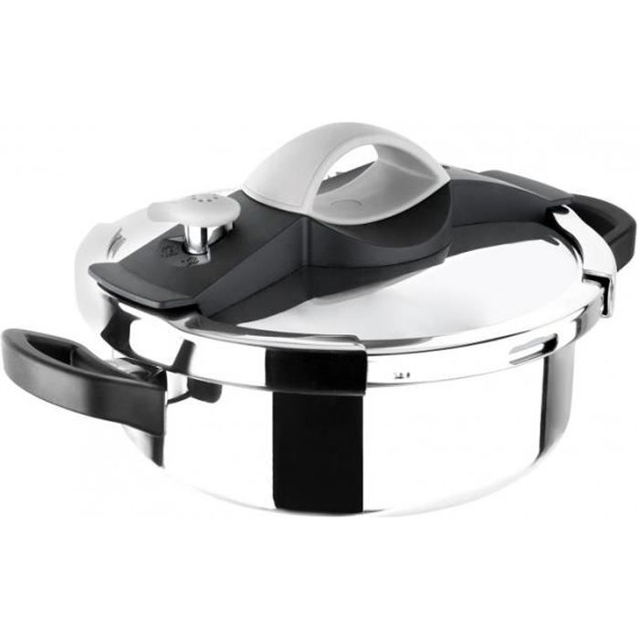 Autocuiseur Sitram 24cm Sitrapro Tfi 4l Inox - Taupe