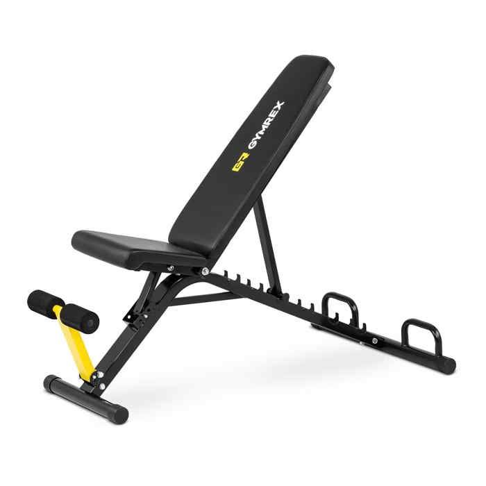 Banc de Musculation Pliable Fitness Multifonction Abdominaux Exercice Haltères