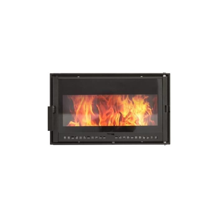 Four A Bois - Porte de four à bois HTT 631 Noire intégrale