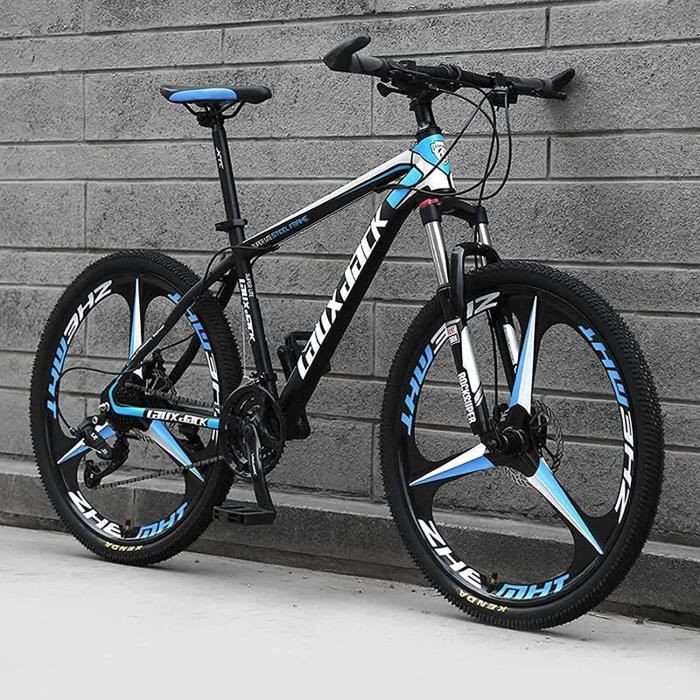 Uyhf 26 Vélos Montagne Pliante 224/27 Vtt Suspension Complète 3 Roues Pouces Vélo Antidérapant Homme/