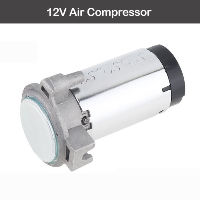 Compresseur d'air 12V - Klaxon de compresseur d'air universel, 0.08 ~ 0,12 mpa, tuyau d'air avec fils et rela