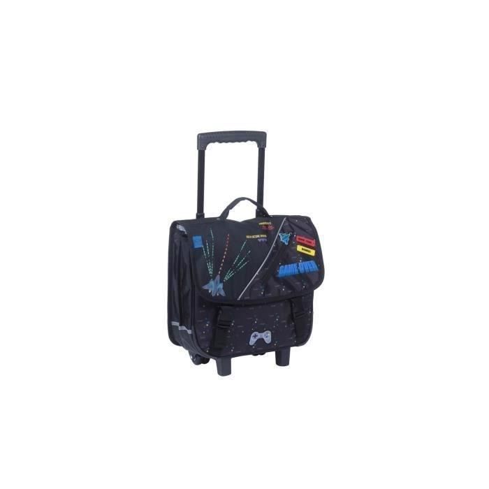 FKIDABORD - Cartable a roulettes 38 cm kip game over