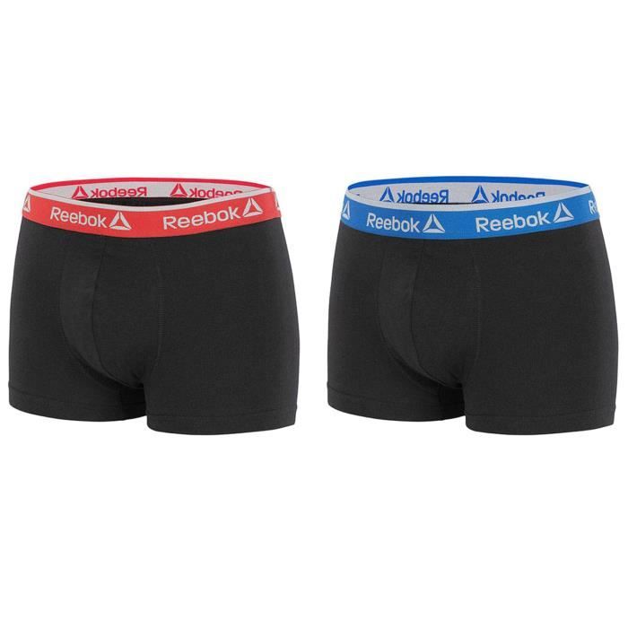 Pack 2 boxer REEBOK en noir pour homme