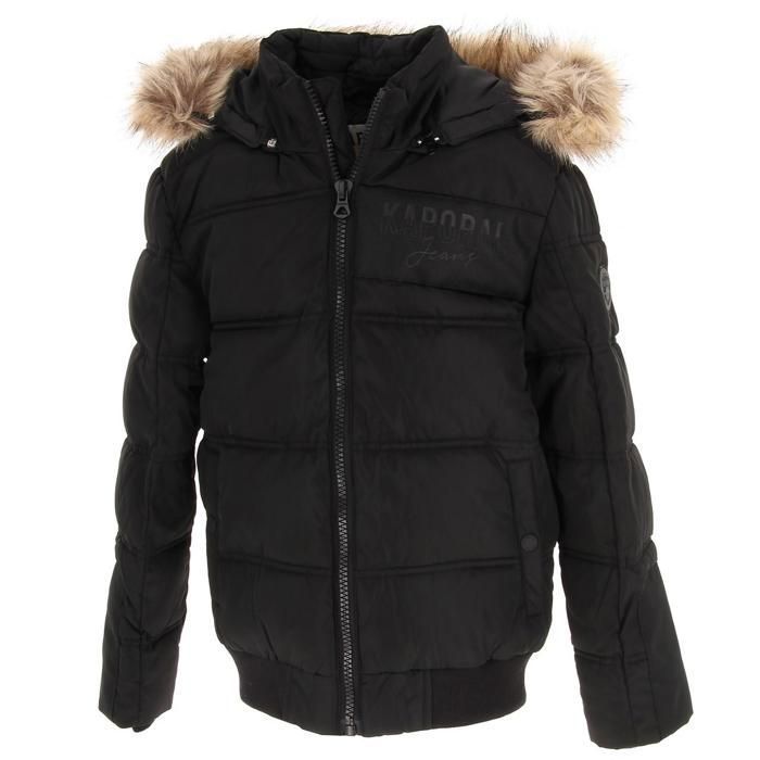Blouson Jomirh doudoune black jr - Kaporal 5