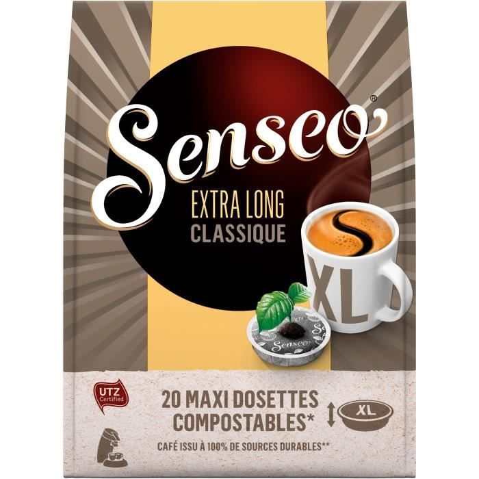 Senseo Extra long classique café en dosettes x20 -250g
