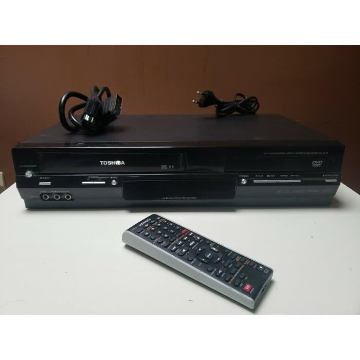 Combine Combi Toshiba Sd-38vf Lecteur Dvd Magnetoscope Enregistreur Vhs Cassette Video