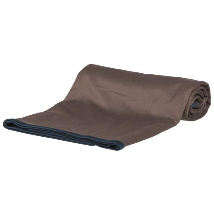 TRIXIE Plaid d'extérieur Insect Shield® - 70x50 cm - Taupe - Pour chien