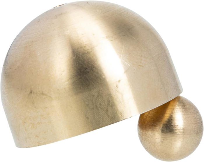 2Pcs Anneau de Jardin Carillon Sonnette Petite Cloche Métallique Suspendue Cloch
