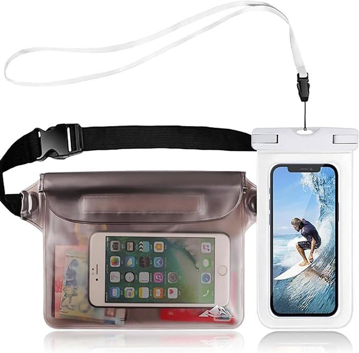 Sac Etanche Nautique YOSH Vert Et Orange Pochette U00c9tanche