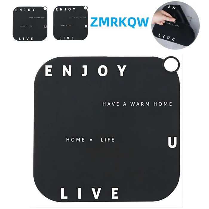 Bouchon de vidange - ZMRKQW - Silicone - Lot de 2 - Ventouse anti-odeur - Universel - Bricolage Bouchon de vidange - ZMRKQW - Silicone - Lot de 2 - Ventouse anti-odeur - Universel - Bricolage