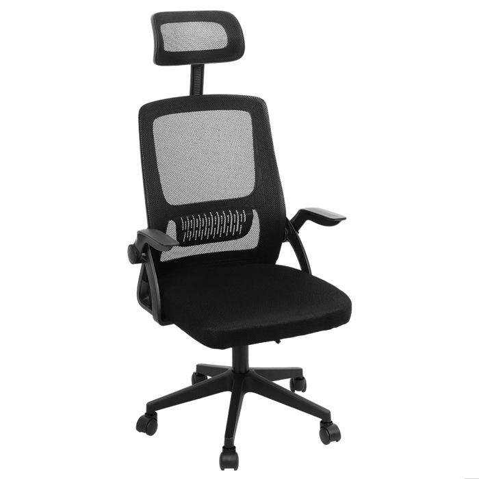 Desktronic Chaise de bureau ergonomique réglable avec soutien lombaire - Douce pour le dos - Chaise d'ordinateur réglable en hauteur et n'abîme pas le dos - Large rembourrage (gris Desktronic Chaise de bureau ergonomique réglable avec soutien lombaire - Douce pour le dos - Chaise d'ordinateur réglable en hauteur et n'abîme pas le dos - Large rembourrage (gris