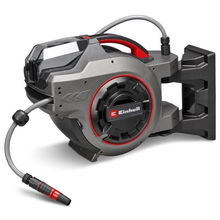 Dévidoir de tuyau GE HR 1830 1 Li Solo 18V tuyau 30m enroulement auto pivotant 180° sans batterie - vue 2