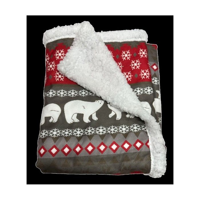 Comparer les prix de COUVERTURE NOEL SHERPA NOEL-POUR CHIEN ET CHAT-EXISTE EN 3 COULEURS - TOUT DOUX