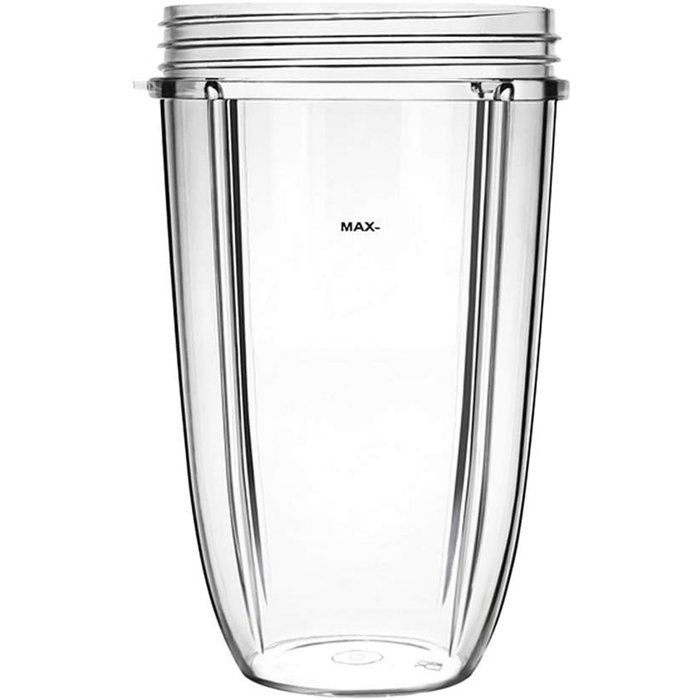 Gobelets pour extracteur de jus - Compatibles avec les extracteurs de jus NutriBullet 600 W et 900 W - Gobelet de 950 ml (32 oz) - A
