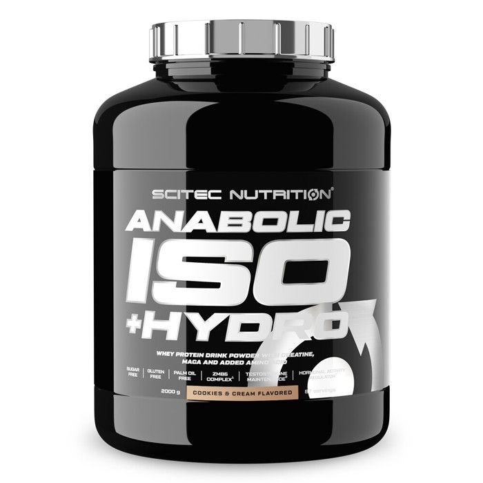 100% Whey Isolate, Cookies & Cream - 2000g main image 1