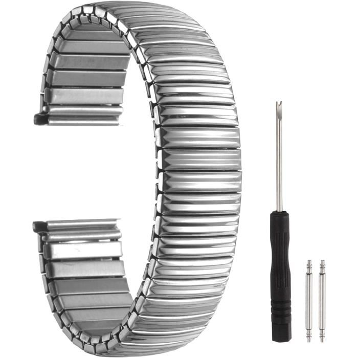 14mm-Expansion Watch Bands Stainless Steel With Spring Bars Removal Tool For Women Men Metal Replacement Watch Bands 14mm-Expansion Watch Bands Stainless Steel With Spring Bars Removal Tool For Women Men Metal Replacement Watch Bands