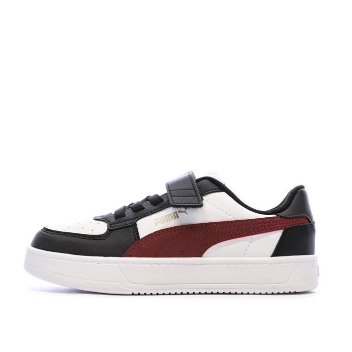 Baskets Blanches/Noir Garçon Puma Caven 1 Baskets Blanches/Noir Garçon Puma Caven 1