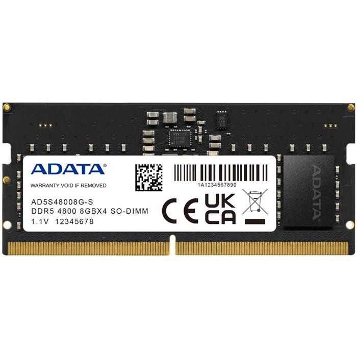 Adata So ddr5 8gb 4800 40 Premier Single Tray - vue 3