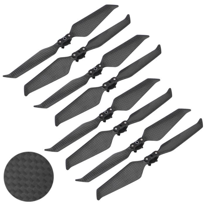 Kit De 4 Paires De Pales D'hélices Pour DJI Mavic 2 Pro - Système De Dégagement Rapide, Noir, Neuf