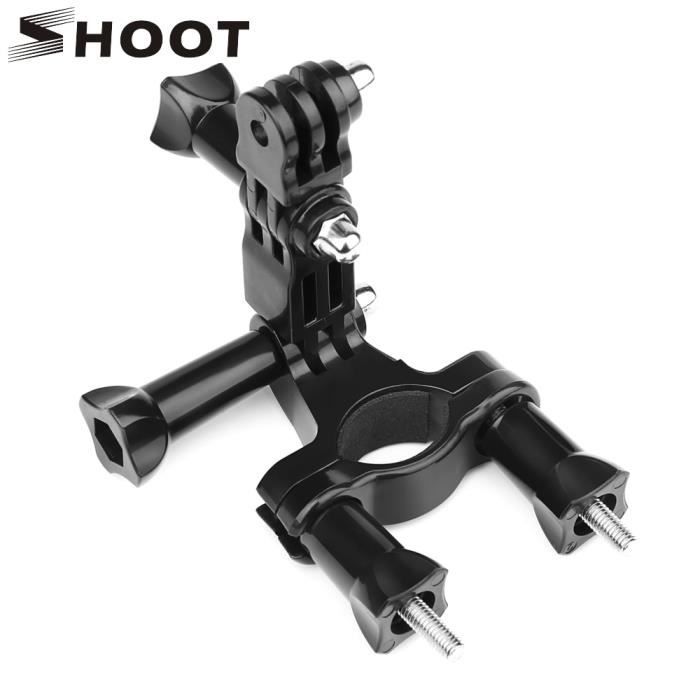 KREMORV Support de Caméra de Vélo en Alliage D'aluminium Support de Tige de Guidon de Vélo pour GoPro Xiaomi SJCAM Sport Action Camera