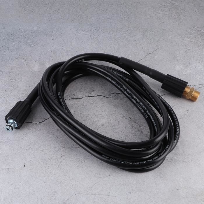 Tuyau Haute Pression 5m Pour Kärcher - 5800PSI, Raccord M22, Compatible K2 K3