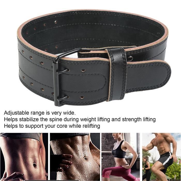 Ceinture De Musculation GM - Powerlifting - Fitness & Gym - Fabriquée Aux USA