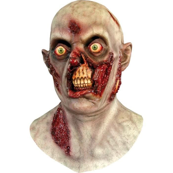 Masque D'Halloween Horreur En Latex - Tête Complète Effrayante - Modèle Fantôme Féminin - Taille Unique Adulte