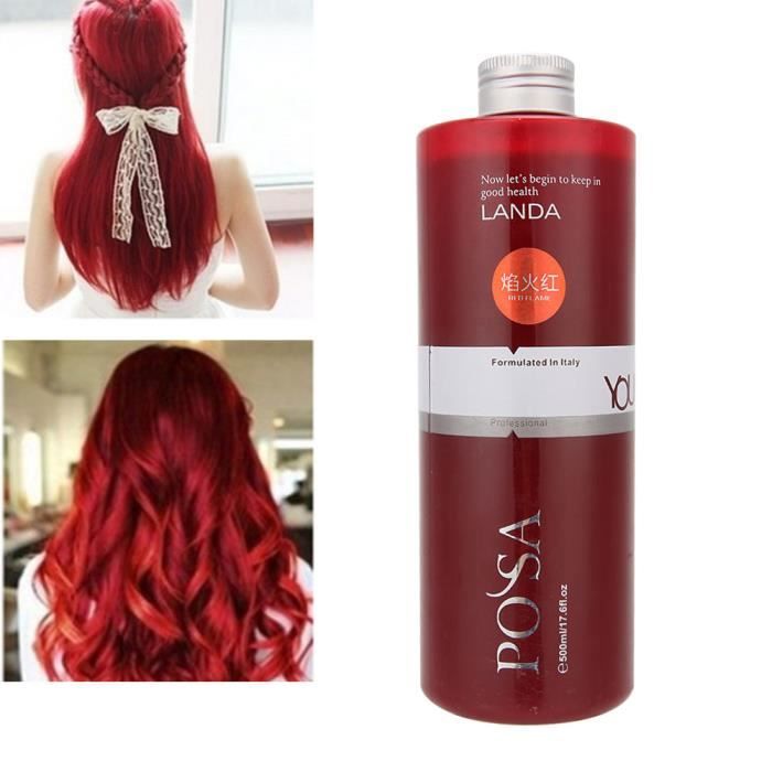 Spray couleur cheveux rouge - Cdiscount