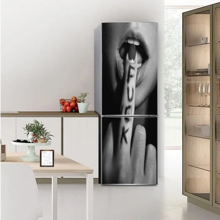 Autocollant Vinyle Pour Frigo – Motif Rayons Rétro Colorés, Beige Clair, Removable