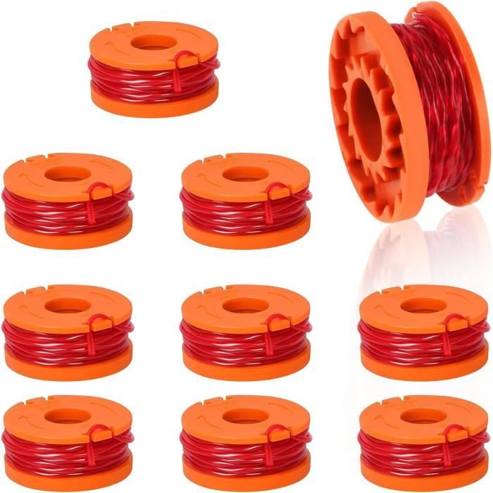 Set 3 Tappi Per Bobina Di Decespugliatore WORX - Adatti A WG150, WG151, WG152, WG153, WG157 E Altri