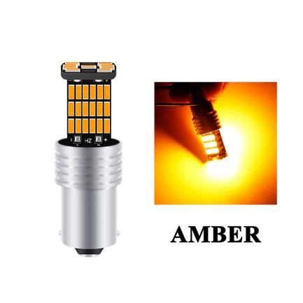 Ampoule Led orange Ba15S P21W Sonar 8 canbus et anti clignotement rapide à  24,90 € chez
