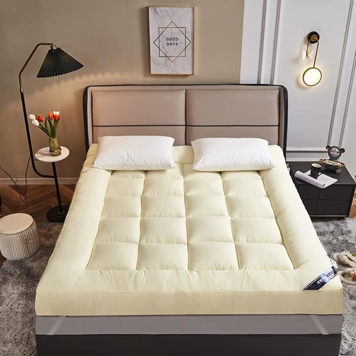 Matelas Pliable 2 PlacesTatami Futon Japonais Non Glissant et Respirant DouxDouble Matelas Futon
