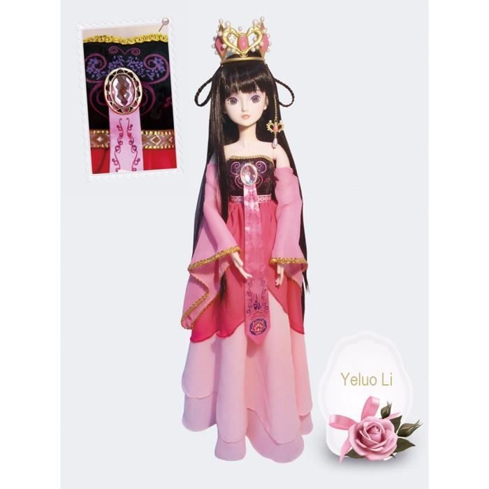 Bjd Doll Toys 60 Cm Grande Robe Perruque Vetements Chaussures Maquillage Resine Joints Cosplay Achat Vente Poupee Cdiscount