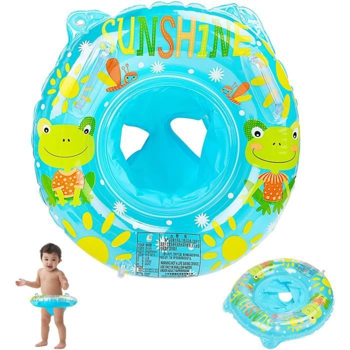 Ring de natation Bébé avec double airbag et Sun UPF50+ – Siège de natation gonflable