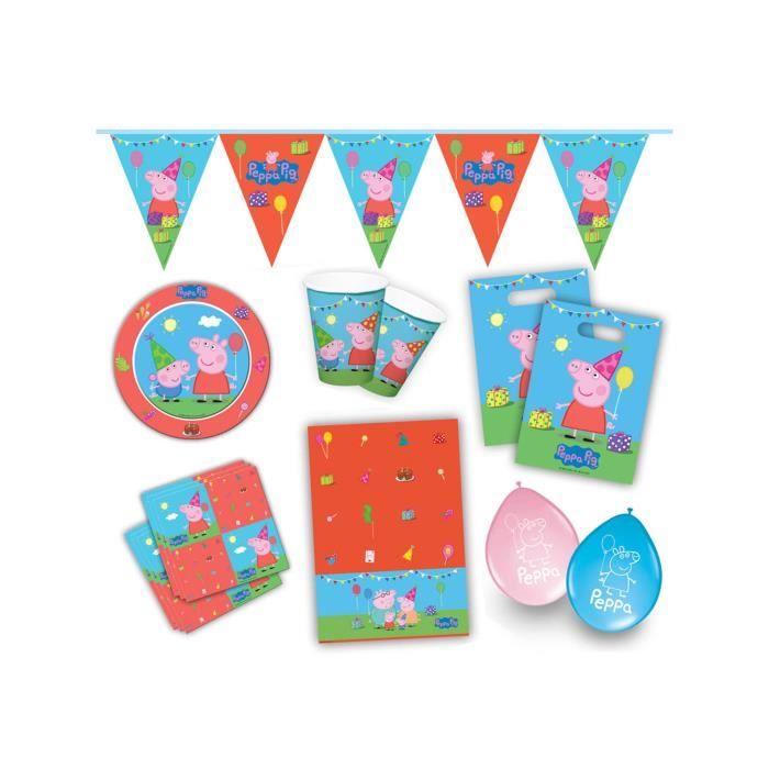 Kit Anniversaire Peppa Pig Achat Vente Kit De Decoration Cdiscount Kit Anniversaire Peppa Pig Achat Vente Kit De Decoration Cdiscount