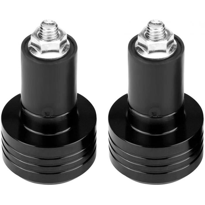 Embouts de guidon de moto en aluminium, accessoires de curseur de moto (couleur de votre choix Embouts de guidon de moto en aluminium, accessoires de curseur de moto (couleur de votre choix