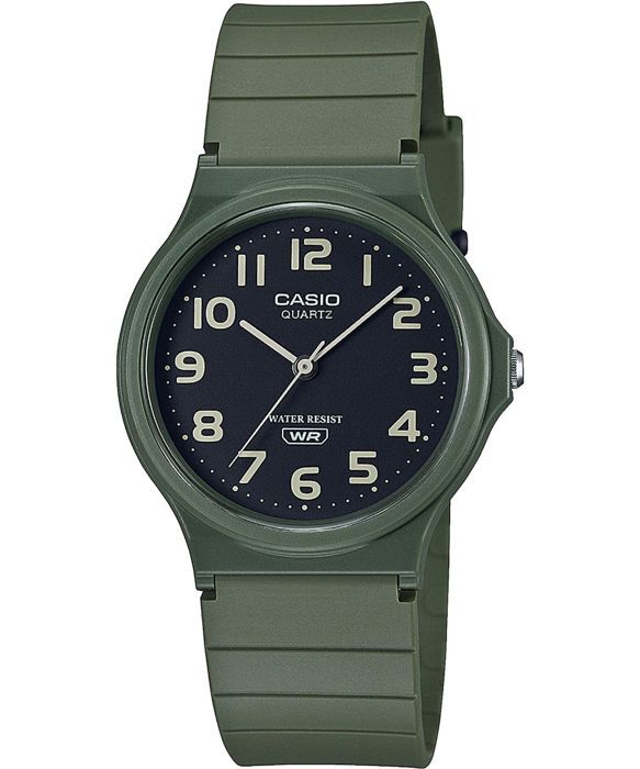 CASIO Montre  Homme R&eacute;sine Verte Mq-24uc-3bef