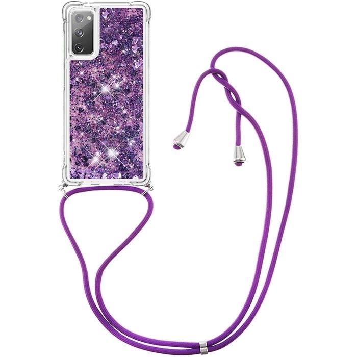 Housse/Étui De Protection Anti-Choc Avec Corde à Cou Pour Xiaomi - Transparent - Chargement Sans Fil - Modèles Multiple