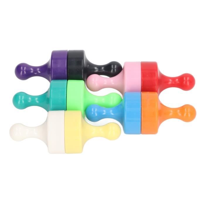 Mini Aimant Jouets Magnétiques Enfants,6 Pièces Mini Homme Aimants pour Réfrigérateur,Jouets Créatifs Magnétiques Enfants Adultes - Maison