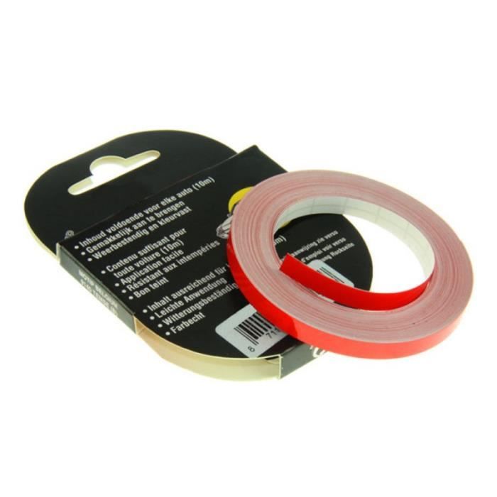 Autocollants Jantes Moto KAWASAKI RACING - Lot De 5 - 1,7 X 14,5 Cm - Multicolore
