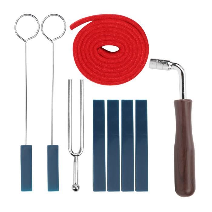 Bande Feutre Rouge Pour Accordage Piano – Outil De Sourdine Professionnel, 103 Cm, Épaisseur 5 Mm