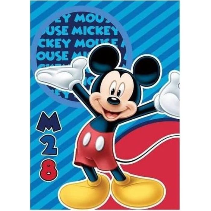 Couverture Disney Mickey et Minnie . 100 x 140,1 Goplnma couverture polaire surdimensionnée pour adultes et enfants plaid Mickey Mouse Minnie